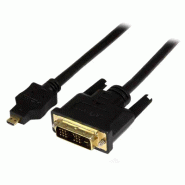 StarTech Cble Adaptateur Micro HDMI vers DVI-D Mle /