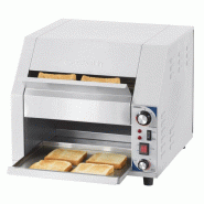 Toasteur inox convoyeur 600 toasts, 2800 W, 220 V - MONO