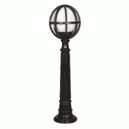 WellHome - Lampe d'extérieur 23 x 23 x 95 cm en ABS noir - noir WH4760