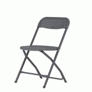 ZOWN Ensemble de 4 Chaises Pliantes pour Événements Big Alex Shark Grey en Polypropylène - marron plastique polypropylène 08012082 ZOWN Ensemble de 4 Chaises Pliantes pour Événements Big Alex Shark Grey en Polypropylène - marron plastique polypropylène 08012082