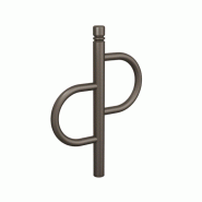 Appui Vélo Province - Hauteur 870 mm - Largeur 505 mm - Galvanisé ou Peint sur Galva_0