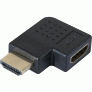 Coupleur hdmi m/f coude a plat (270°) - modele b 129301