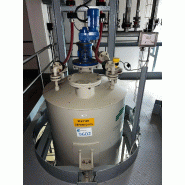 Cuve polyester d'occasion avec agitation