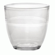 Duralex Lot de 6 verres gigogne 220 ml, en verre trempé - GG912 Duralex Lot de 6 verres gigogne 220 ml, en verre trempé - GG912