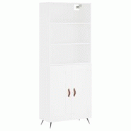 Helloshop26 - Buffet bahut commode armoire meuble de rangement organisateur cuisine salle de séjour salon haut 69,5 x 34 x 180 cm 02_0032678 - 300021 Helloshop26 - Buffet bahut commode armoire meuble de rangement organisateur cuisine salle de séjour salon haut 69,5 x 34 x 180 cm 02_0032678 - 300021