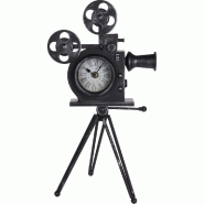 Horloge à poser dans caméra L29 x P30 x H53cm
