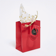 Papier de soie Rigel blanc et or 50x75cm - par 100 feuilles