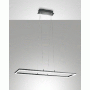 Plafonnier Suspension Bard Led 52W Anthracite 3394-45-282 Fabas Luce - gris 8019282507284