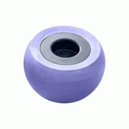 PLAST'UP ROTOMOULAGE Pot de fleurs sphérique xxl dolce vita 300l-lot de 2 - LAVANDE - violet 0750122561032