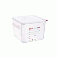 Récipient en polycarbonate Araven GastroNorm Basic GN 1/2 - 8 litres - cm 32,5 x 26,5 x 15 h - transparent plastique polypropylène BM125814 Récipient en polycarbonate Araven GastroNorm Basic GN 1/2 - 8 litres - cm 32,5 x 26,5 x 15 h - transparent plastique polypropylène BM125814