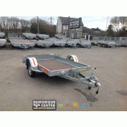 Remorque plateau MECANOREM - RPMS 405 - PTAC : 750 Kg - 1 essieu non freiné - 250 x 150 cm - Reference HKT-2.5X1.5