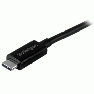 StarTech Cble USB-C de 1m, USB 10Gbps, 60W (3A) Power