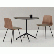 Table ronde polyvalente plateau laqué Lex Color Inclass Table ronde polyvalente plateau laqué Lex Color Inclass