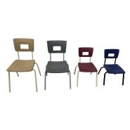 3010a - chaises empilables - alpha tabco - hauteur du siège 10&quot; à 14&quot;