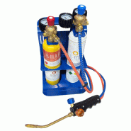 Chalumeau de brasage complet - tuyau de 2m, lance et buse 160 L/h pour MAXIFLAME