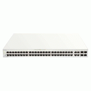 D-Link DBS-2000-52MP commutateur réseau Géré L2 Gigabit Ethernet (10/100/1000) Connexion Ethernet, supportant l'alimentation via ce port (PoE) Gris