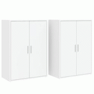 Helloshop26 - Buffet bahut commode armoire meuble de rangement organisateur cuisine salle de séjour salons lot de 2 60 x 31 x 84 cm 02_0036677 - 3000 Helloshop26 - Buffet bahut commode armoire meuble de rangement organisateur cuisine salle de séjour salons lot de 2 60 x 31 x 84 cm 02_0036677 - 3000