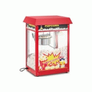 Royal Catering Machine à pop-corn 1500 W Design rétro 195 °C / 235 °C 2 températures pour pop-corn sucré et salé Rouge Machine à pop-corn auto