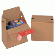 Boîte d'expédition antiforçage fond auto Eurobox S 14.5x9.5x14cm