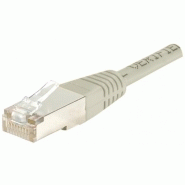 Cordon rj45 catégorie 5e f/utp gris - 15 m 847915