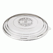 Couvercle pour saladier Ecokraft réf 38519 et 38550 RPET transparent - par 300