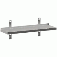 Diamond - Étagère murale, 2 consoles et 2 crémaillères - réf. WR-M120-D12 - AKS-WR-M120-D12