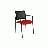 Fauteuil de réunion - gris-k65,noire_0