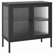 Helloshop26 - Buffet bahut commode armoire meuble de rangement organisateur cuisine salle de séjour salon 70 x 35 x 70 cm verre et 02_0036107 - 30002 Helloshop26 - Buffet bahut commode armoire meuble de rangement organisateur cuisine salle de séjour salon 70 x 35 x 70 cm verre et 02_0036107 - 30002