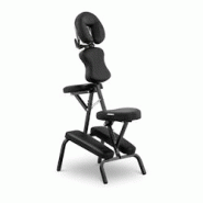 Helloshop26 - Chaise de massage acier pliante revêtement PVC capacité 130 kg avec sac couleur noire 14_0000884 - 3000175628983 Helloshop26 - Chaise de massage acier pliante revêtement PVC capacité 130 kg avec sac couleur noire 14_0000884 - 3000175628983