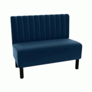 IdMob Banquette COUNTRY Bleu velours - bleu multi-matériau MET/2382903/BL IdMob Banquette COUNTRY Bleu velours - bleu multi-matériau MET/2382903/BL