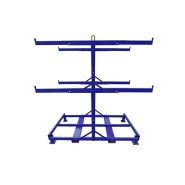 Rack de rangement pour 120 barrières TP - Robuste, fait pour le TP Rack de rangement pour 120 barrières TP - Robuste, fait pour le TP