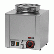 RedFox Bain-marie électrique avec bacs gastronormes ronds - 13935