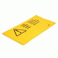 Sac jetable en polyéthylène multilingue