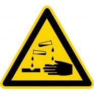 Signalétique adhésive / signes de danger, d'avertissement