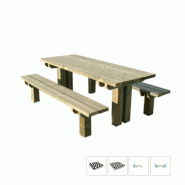 Table bois oceane