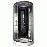Cabine de douche hammam 100 x 100 x 220 cm desineo mod?Le blanc Cabine de douche hammam 100 x 100 x 220 cm desineo mod?Le blanc