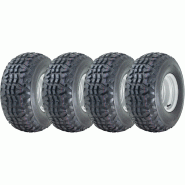 23x11.00-10 Quad ATV Roues Wanda P3077 Utility 4ply tubeless 755kgs (Lot de 4)