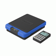 Balance électronique programmable connectée - 100 kg - affichage sans fil - rés. 5g - plateau 210x260mm - housse souple
