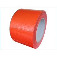 Bande toilée ORANGE 75 mm x 33 m Support 80 - Réf BT75O-3 Bande toilée ORANGE 75 mm x 33 m Support 80 - Réf BT75O-3
