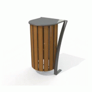 Corbeille OKOUME 120 Litres stratifié compact