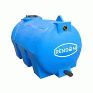 Cuve de stockage eau 500l horizontale pré équipée - BLEU - bleu 3660233620085