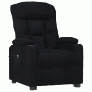 Fauteuil inclinable électrique Noir Tissu Modèle Xervoriax - 8720286939758