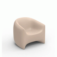 Fauteuil outdoor BLOW - crème