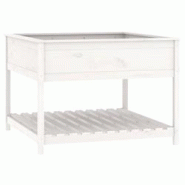 Helloshop26 - Jardinière bac lit surélevé plantes fleurs terrasse jardin et étagère 111,5 x 111,5 x 81cm bois massif de pin blanc 02_0038615 - 30 Helloshop26 - Jardinière bac lit surélevé plantes fleurs terrasse jardin et étagère 111,5 x 111,5 x 81cm bois massif de pin blanc 02_0038615 - 30