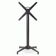 Mod. MOON BASE 49 cm pour table de bar anthracite H.110 cm, pliable pour extérieur. - gris 989