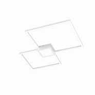 Plafonnier Led design géométrique blanc mat 4000K - Trio - Hydra - blanc métal 4017807524901