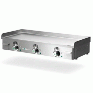 Plancha électrique NOVO-SNACK lisse en ACIER rectifié - L1000 | Mainho - NSEM100N