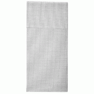 Serviette kangourou spunlace gris 40x45cm par 720