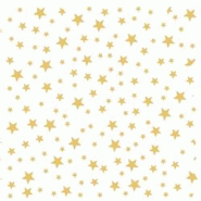 Serviettes forme biscuit starry night or fond blanc (144 unités) MESA BELLA - doré papier 3701168962564 Serviettes forme biscuit starry night or fond blanc (144 unités) MESA BELLA - doré papier 3701168962564