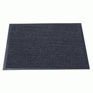 Tapis d'accueil gris foncé - 90x150cm - pour trafic intense - absorbant et grattant